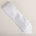 Wholesale Chinese Cheap Mens Polyester Grosgrain White Necktie